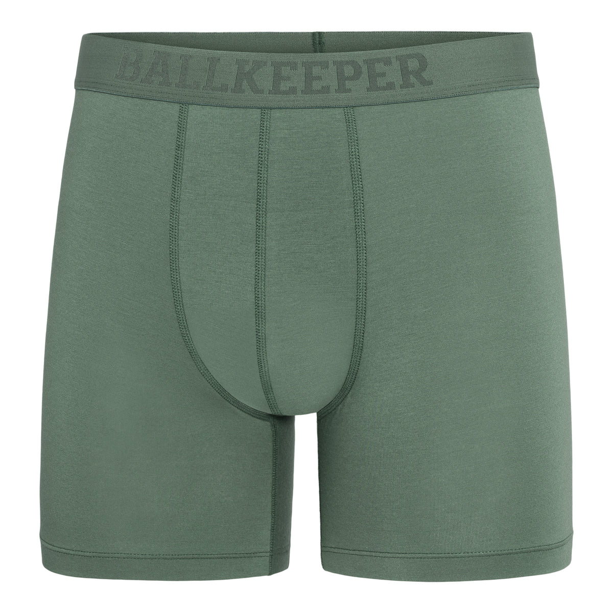 Ballkeeper boxer herre grønn modal, front