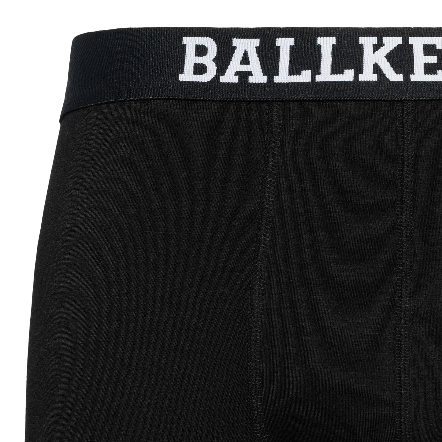 Ballkeeper boxer herre svart logo modal, detalj