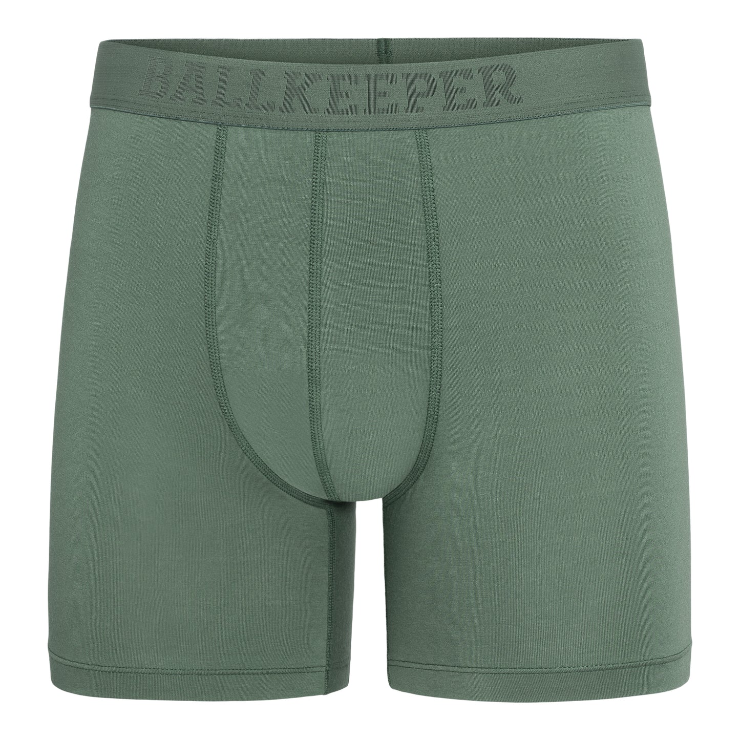 Ballkeeper boxer herre grønn modal, front