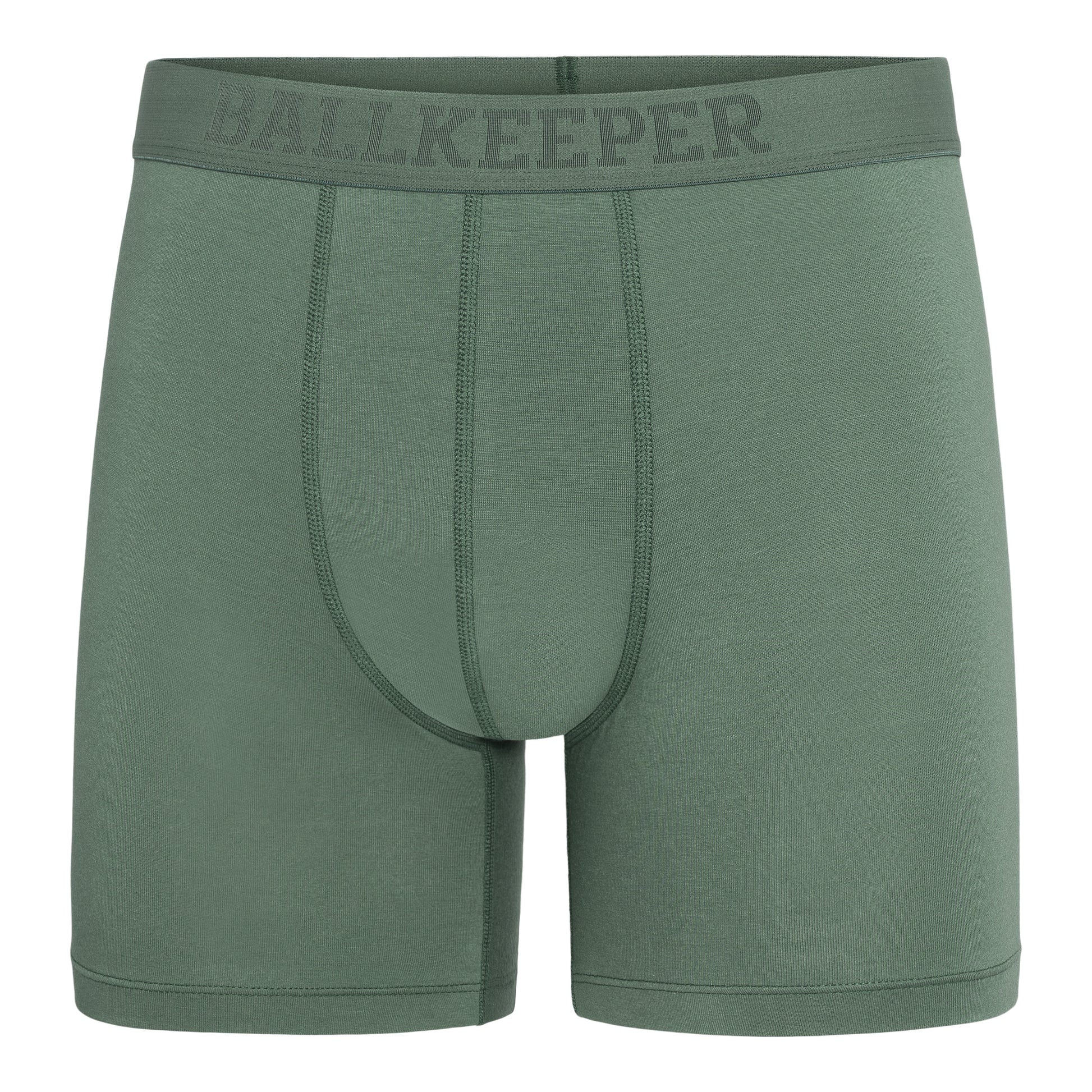 Ballkeeper boxer herre grønn modal, front