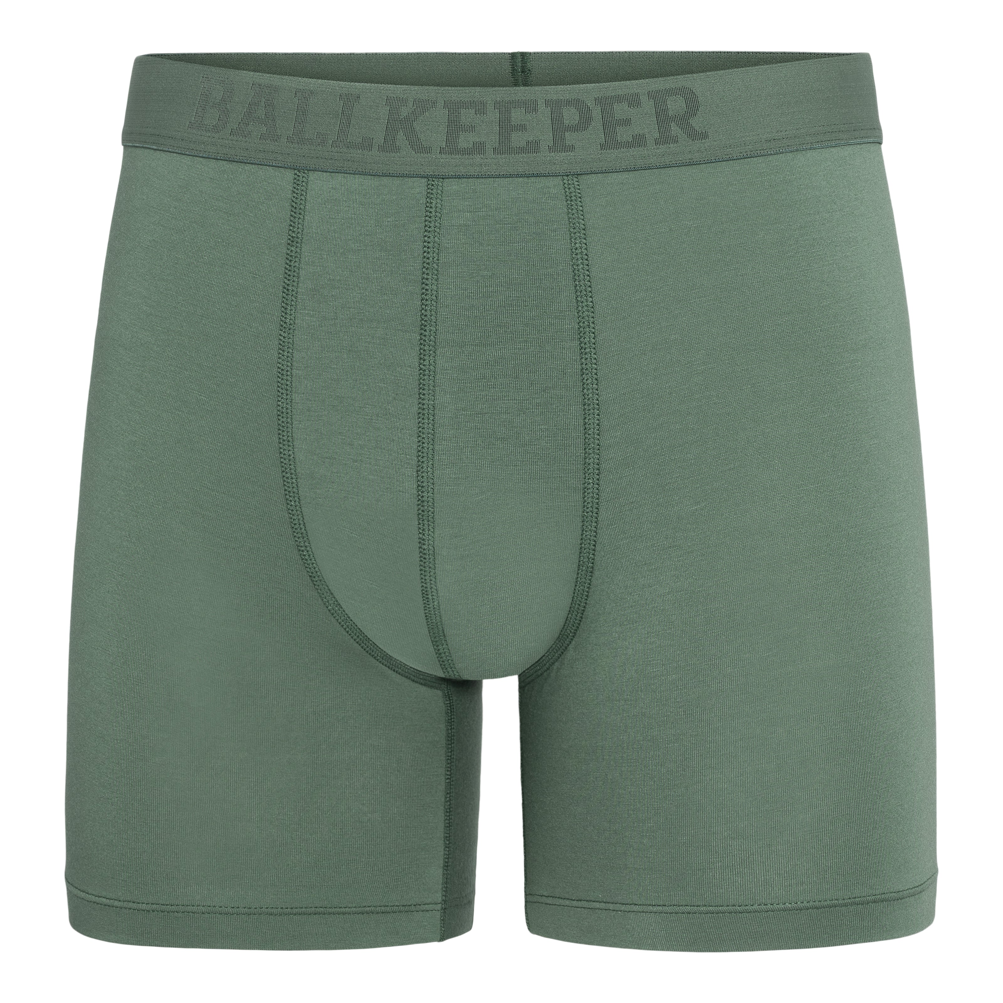 Ballkeeper boxer herre grønn modal, front